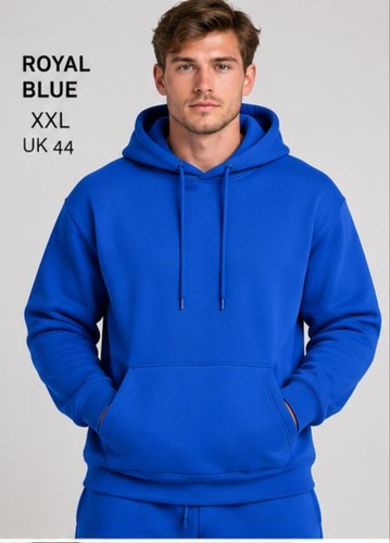 Men casual blue fleece - men's,