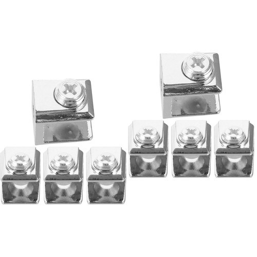 8pcs silver alloy glass - 8pcs, shelf