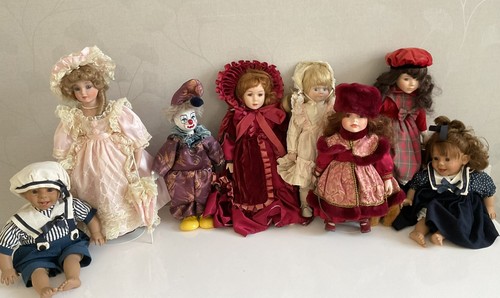 Vintage dolls porcelain - 8,