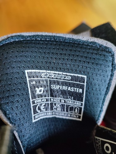 Alpinestars superfaster euro - alpinestars,