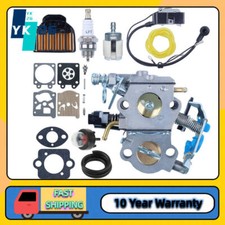 Carburetor Spark Plug Air Filter Kit For Husqvarna 455 460 Rancher 455E 460 461