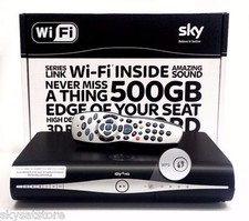 SKY PLUS +HD BOX AMSTRAD DRX890W 500GB NEW SLIMLINE BOX WIFI BUILT IN