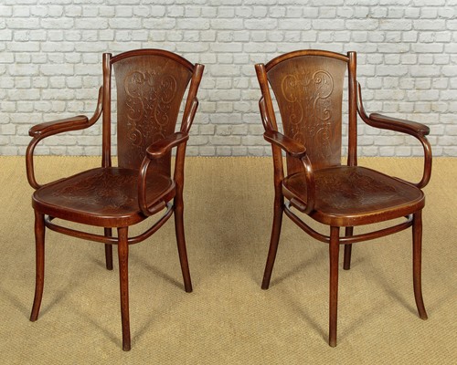 Antique pair bentwood - antique,