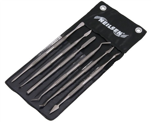 6pc wax carving - wax, chisel