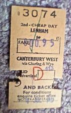 railway ticket cheap day LENHAM to CANTERBURY WEST return