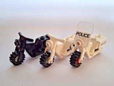 LEGO Minifigure Motorcycle, Motorbike - x81c01, x81c02, bb57pb01