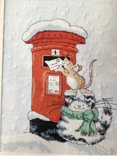 Margaret Sherry A Helping Hand! Christmas Cross stitch Design Chart