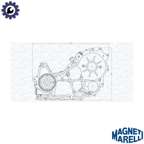 Oil pump 351516000118 - 351516000118, for