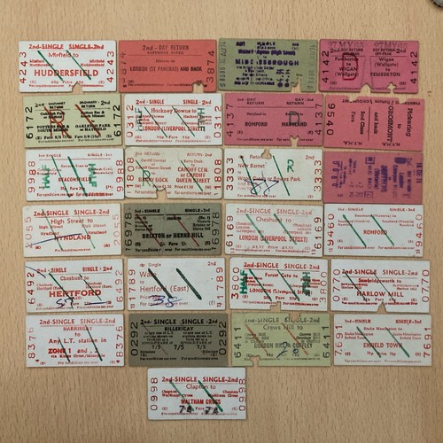 Railway tickets - x.,