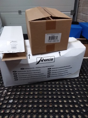 Mantis electric tiller with - electric,