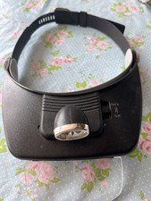 Artists Magnifying Headset With Rechargeable Batteries Moveable Light