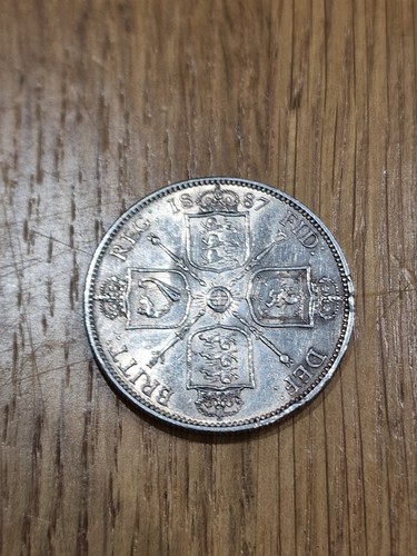 1887 queen victoria florin - victoria, –