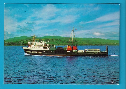 Original postcard gourock - postcard,