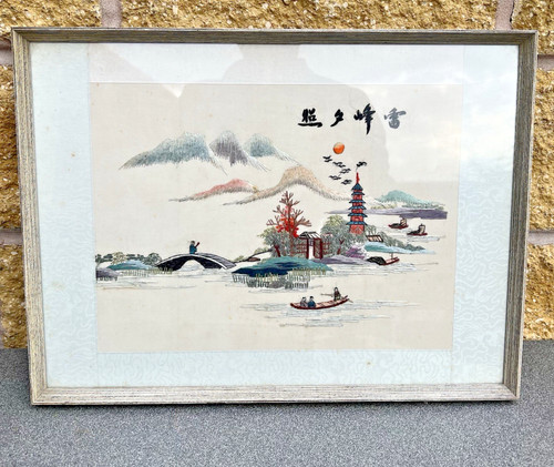 Chinese silk embroidery art - chinese,