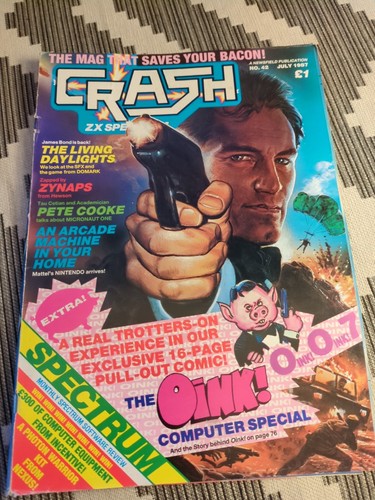 Crash magazine spectrum - crash,