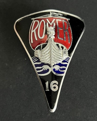 Rover vintage enamel - rover,