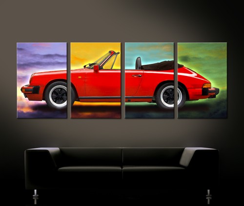 Pop art red - red, 911