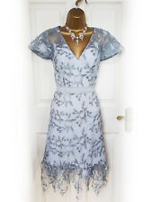 CHI CHI Steel Grey Blue Floral