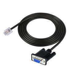 DB9 RS232 to RJ11 6P4C Serial