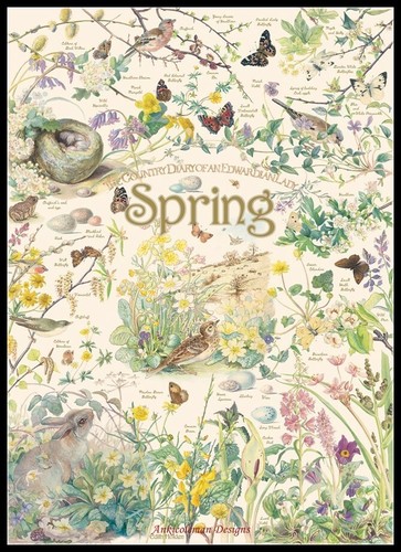 Country diary spring chart - country,