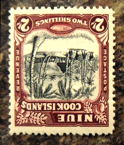 Niue 1938 sideways - niue,