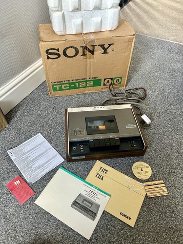 Sony 122 vintage - tc-122, tape