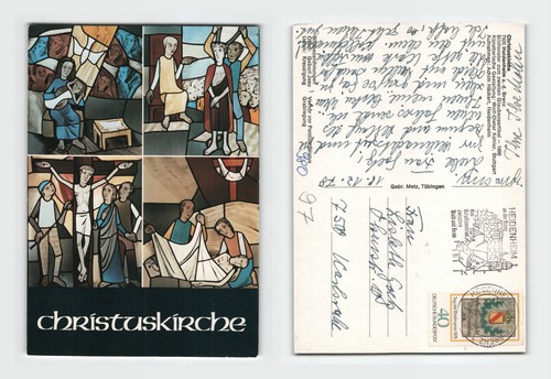 Postcard christuskirche - -,
