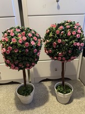 Artificial Plant Set 2pc Pink