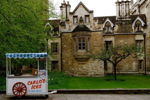 Photo ice cream stall - ice,