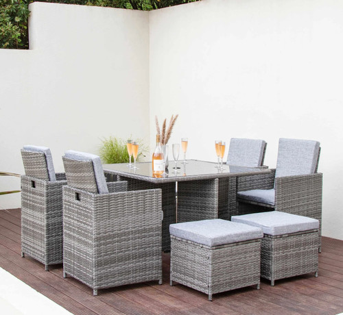 Cushion for seater rattan - for, 8-seater