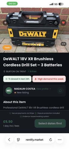 Dewalt 18v brushless - brushless, drill