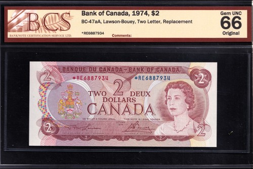 Canada 1974 two - $2,