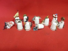 11 x Vintage HC ENGLAND Bone