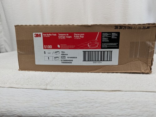 Red buffer pads 5100 - -,