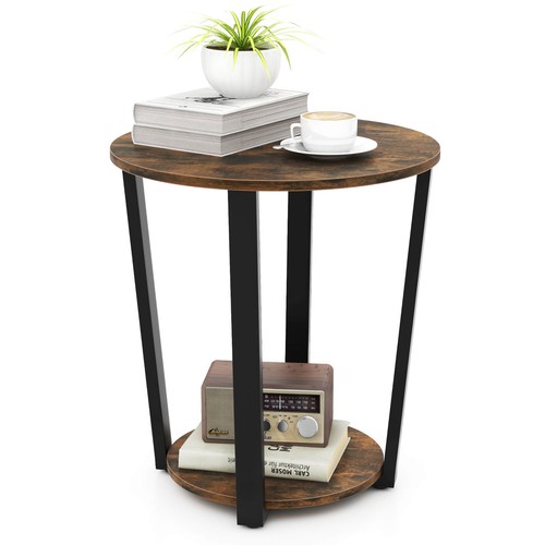 Industrial end table - end,