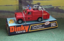 DINKY LAND ROVER FIRE