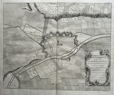 1704 City Plan of Ulm During