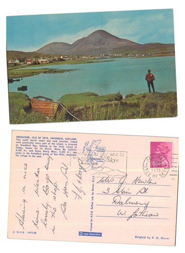 Postcard broadford isle of - postcard,