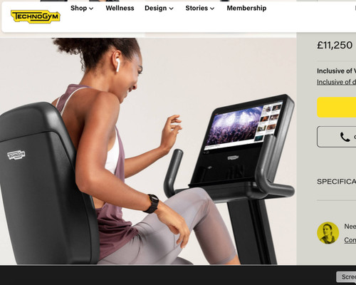 Technogym artis recline - technogym, artis®