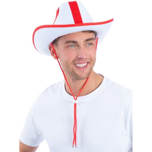England cowboy hat with cord - england,