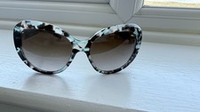 Tiffany & Co Tf4122 Sunglasses Brown Havana Opal Blue