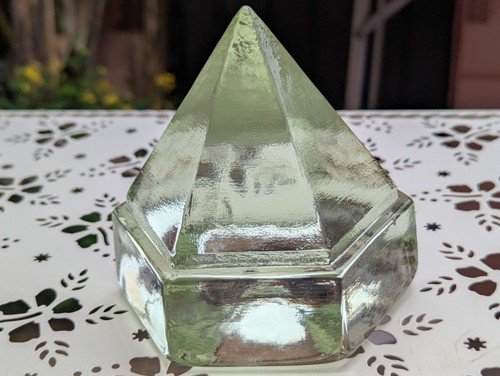 Vintage ships deck glass prism - ships,
