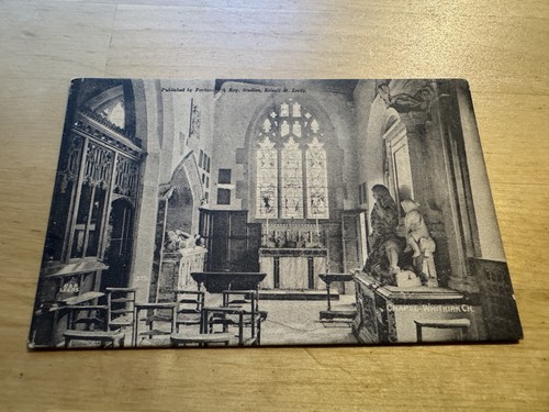 Postcard whitkirk church - postcard,