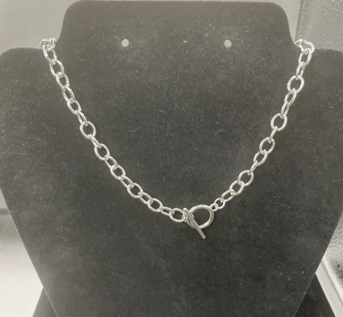 Chunky toggle clasp chain - 18",
