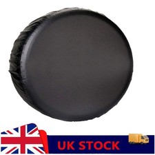 Plain Spare Wheel Cover Tyre Cover for Caravan, RV and Camper Trailer 22-24in UK
