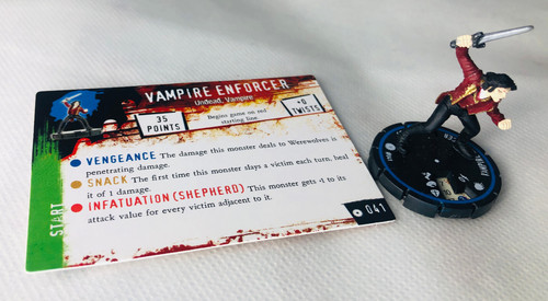 Horrorclix vampire enforcer - vampire,