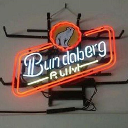 New bundaberg rum neon light - new,