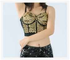 Belly Dance Sequin Beaded Bra