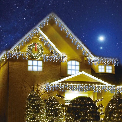Icicle snowing effect lights - snowing,