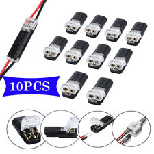10Pcs 12V 2Pin Car Cable Wire Connector Plug Waterproof For Electrical Cars